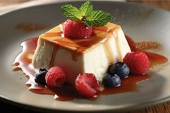 Pana cotta dessert. Generate Ai Product Image 1