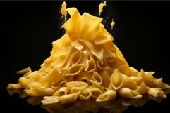Delectable Pasta cheese. Generate Ai Product Image 1