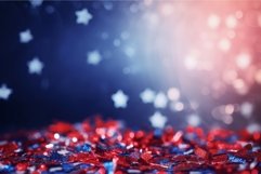 Patriotic stars glitter. Generate Ai Product Image 1