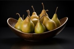 Fresh Pears bowl. Generate Ai Product Image 1