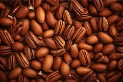Unique Pecan mockup background. Generate Ai Product Image 1