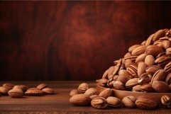 Inviting Pecan mockup background. Generate Ai Product Image 1