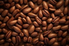 Natural Pecan mockup background. Generate Ai Product Image 1