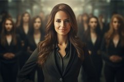 Determined Business woman. Generate Ai Product Image 1