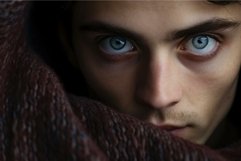 Photogenic Person looking camera. Generate Ai Product Image 1