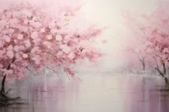Dreamlike Pink magical forest. Generate Ai Product Image 1