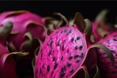 Pink exotic dragon fruit. Generate ai Product Image 1