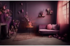 Pink wall purple. Generate Ai Product Image 1