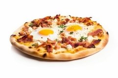 Pizza fried egg snack. Generate Ai Product Image 1