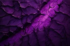 Mysterious Plain magma cracks purple. Generate Ai Product Image 1