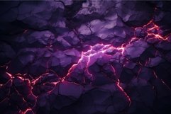 Plain magma cracks purple active. Generate Ai Product Image 1