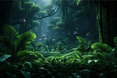 Fertile Plant growing soil closeup. Generate Ai Product Image 1