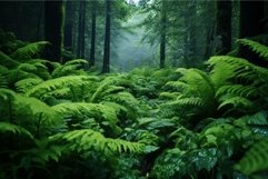 Verdant Plant growing soil closeup. Generate Ai Product Image 1