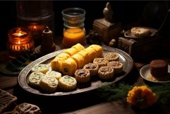 Polish traditional snack served in pan. Generate ai Product Image 1
