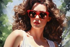 Woman summer stylish. Generate Ai Product Image 1
