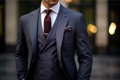 Stylish Businessman suit. Generate Ai Product Image 1