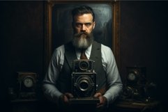 Polished Businessman suit man. Generate Ai Product Image 1