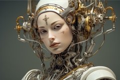 Regal Queen robotic. Generate Ai Product Image 1