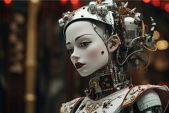 Cutting-edge Queen robotic. Generate Ai Product Image 1