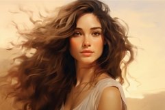 Woman realistic portrait. Generate Ai Product Image 1