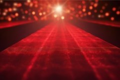 Red carpet blurred. Generate Ai Product Image 1