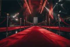 Gala red carpet stage. Generate Ai Product Image 1