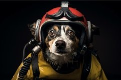 Adaptable Rescue dog. Generate Ai Product Image 1