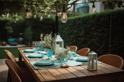 Residential terrace. Generate Ai Product Image 1