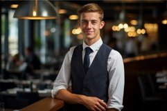 Adaptable Restaurant manager. Generate Ai Product Image 1