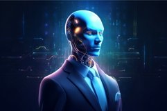 Robot digital. Generate Ai Product Image 1