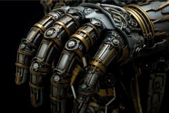 Advanced Robot cyber hand. Generate Ai Product Image 1