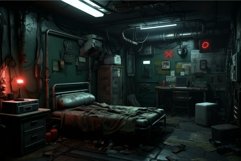 Room cyberpunk. Generate Ai Product Image 1