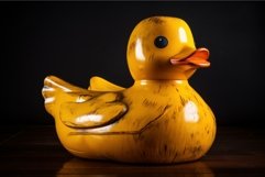 Playful Rubber water duck vintage. Generate Ai Product Image 1