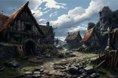 Ruined factory art. Generate Ai Product Image 1
