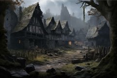Captivating Ruined factory art. Generate Ai Product Image 1