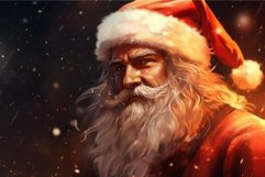 Powerful Santa winter storm. Generate Ai Product Image 1