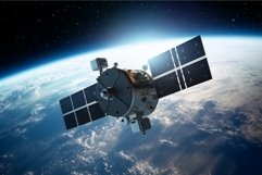 Satellite planet. Generate Ai Product Image 1