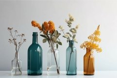 Vases different flower. Generate AI Product Image 1