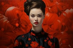 Serious woman. Generate Ai Product Image 1