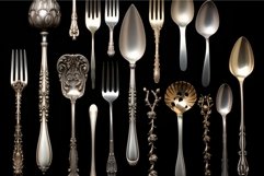 Sophisticated Silver plate serving dinner. Generate Ai Product Image 1