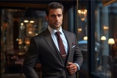 Sophisticated male business owner. Generate ai Product Image 1