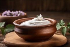 Sour cream fresh. Generate Ai Product Image 1