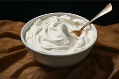 Rich Sour cream. Generate Ai Product Image 1