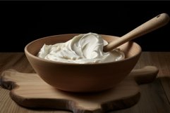 Mild Sour cream. Generate Ai Product Image 1