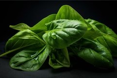 Spinach leaves. Generate Ai Product Image 1