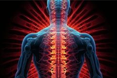 Fragile Spinal cord. Generate Ai Product Image 1
