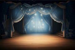 Powerful Spotlight stage lights. Generate Ai Product Image 1