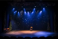 Focused Spotlight stage lights. Generate Ai Product Image 1