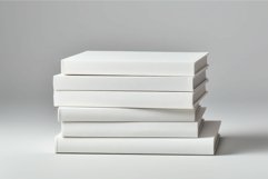 Stack unprinted books. Generate Ai Product Image 1