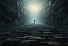 Abyss into stare. Generate Ai Product Image 1
